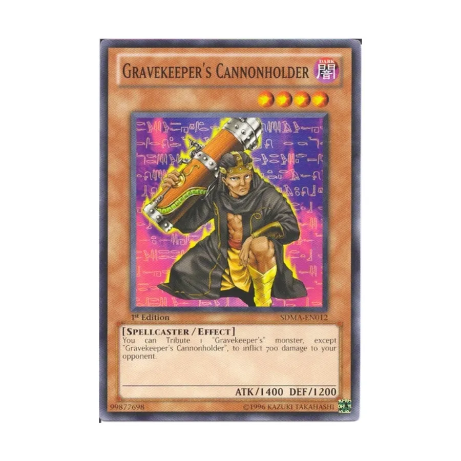 CCG Держатель пушки могильщика (Обычный), Yu-Gi-Oh - Structure Deck - Marik - Singles
CCG Держатель пушки могильщика (Обычный), Yu-Gi-Oh - Structure Deck - Marik - Singles