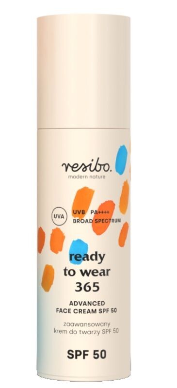 Крем для лица Resibo Ready To Wear 365 SPF50, 50 мл
Крем для лица Resibo Ready To Wear 365 SPF50, 50 мл