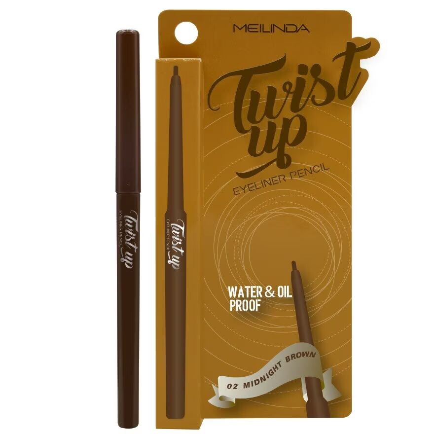 Meilinda Подводка для глаз Twist Up 0,35г. 02 Полуночный коричневый, Midnight Brown
Meilinda Подводка для глаз Twist Up 0,35г. 02 Полуночный коричневый, Midnight Brown
