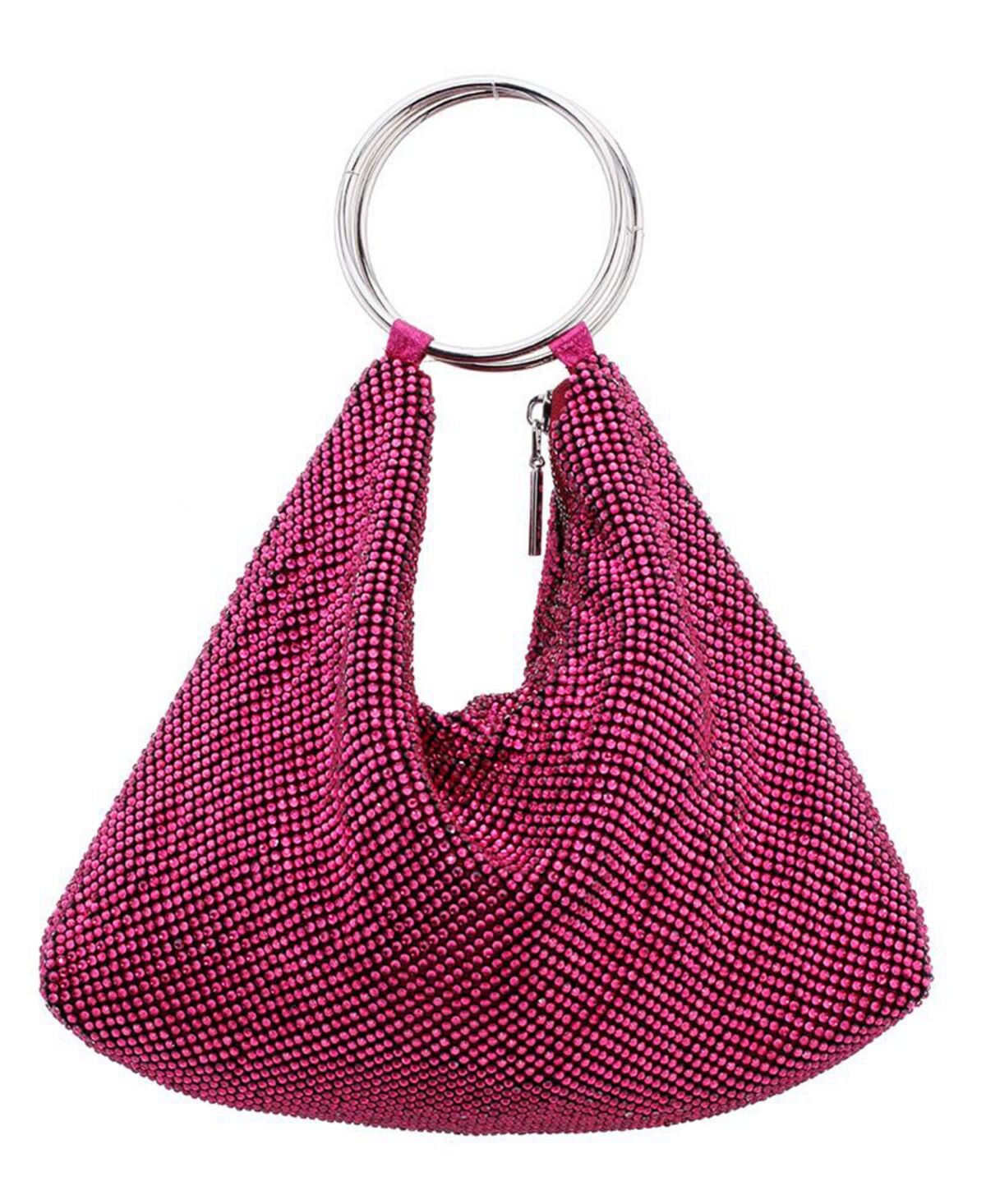 Женская сумка из стеклянной сетки с двойной ручкой и кольцом Nina
Женская сумка из стеклянной сетки с двойной ручкой и кольцом Nina