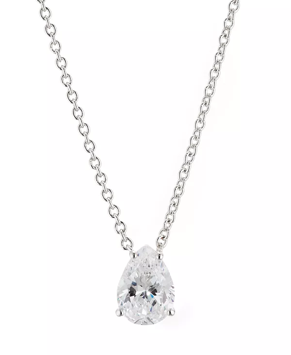 Ожерелье с кубическим цирконием в форме груши, 16 дюймов + 2 дюйма, создано для Macy's. Eliot Danori, rhodium
Ожерелье с кубическим цирконием в форме груши, 16 дюймов + 2 дюйма, создано для Macy's. Eliot Danori, rhodium