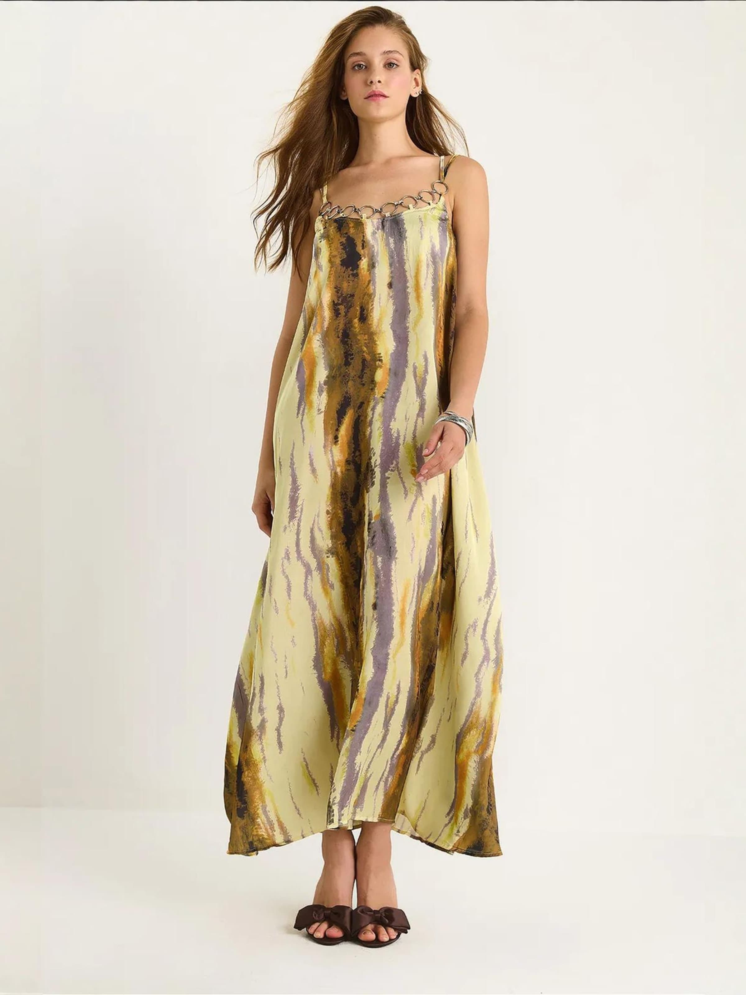 Bianco Lucci Летнее платье лимонного цвета
Bianco Lucci Летнее платье лимонного цвета