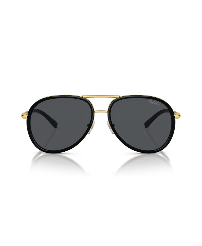 Солнцезащитные очки пилота Versace, черный
Солнцезащитные очки пилота Versace, черный