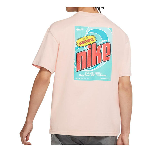 Футболка Men's Nike Back Large Logo Pattern Printing Round Neck Casual Short Sleeve Pink T-Shirt, мультиколор
Футболка Men's Nike Back Large Logo Pattern Printing Round Neck Casual Short Sleeve Pink T-Shirt, мультиколор