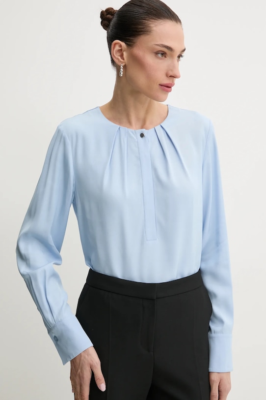 Блузка Boss, синий 
Блузка Boss, синий