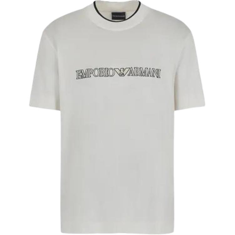 Футболка с вышитым логотипом EMPORIO ARMANI, цвет слоновая кость, Бежевый, Футболка с вышитым логотипом EMPORIO ARMANI, цвет слоновая кость
Футболка с вышитым логотипом EMPORIO ARMANI, цвет слоновая кость, Бежевый, Футболка с вышитым логотипом EMPORIO ARMANI, цвет слоновая кость