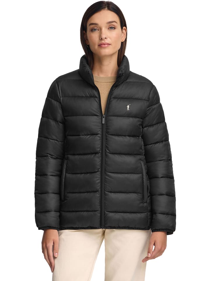 Polo Club Стеганая куртка черного цвета
Polo Club Стеганая куртка черного цвета