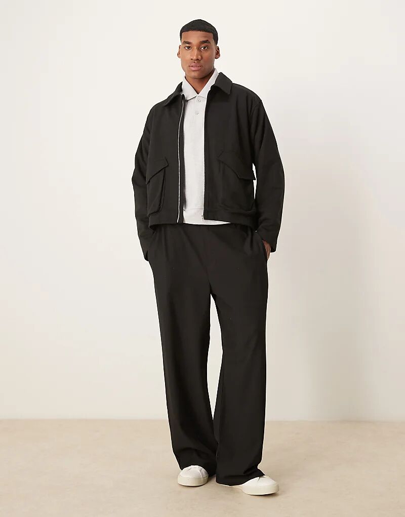 Свободная куртка свободного кроя из скуба черного цвета ASOS DESIGN, Черный, Свободная куртка свободного кроя из скуба черного цвета ASOS DESIGN
Свободная куртка свободного кроя из скуба черного цвета ASOS DESIGN, Черный, Свободная куртка свободного кроя из скуба черного цвета ASOS DESIGN