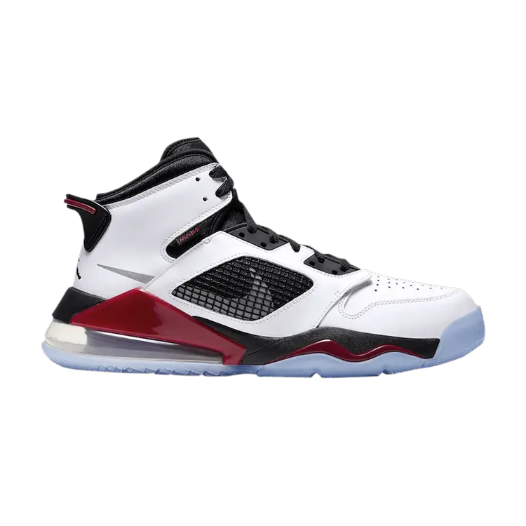 Кроссовки Jordan Mars 270 'Fire Red', белый
Кроссовки Jordan Mars 270 'Fire Red', белый