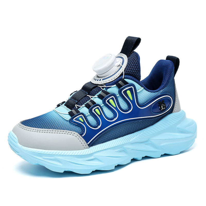 Нескользящие и износостойкие дышащие низкие детские кроссовки для повседневной носки FIRS Kids, синий 
Нескользящие и износостойкие дышащие низкие детские кроссовки для повседневной носки FIRS Kids, синий