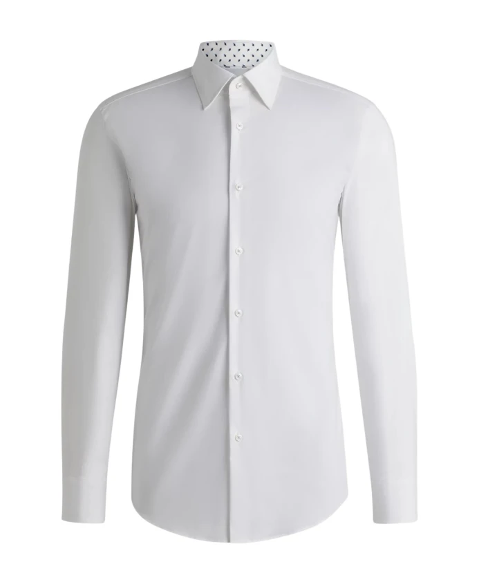 Рубашка приталенного кроя Hugo, белый
Рубашка приталенного кроя Hugo, белый