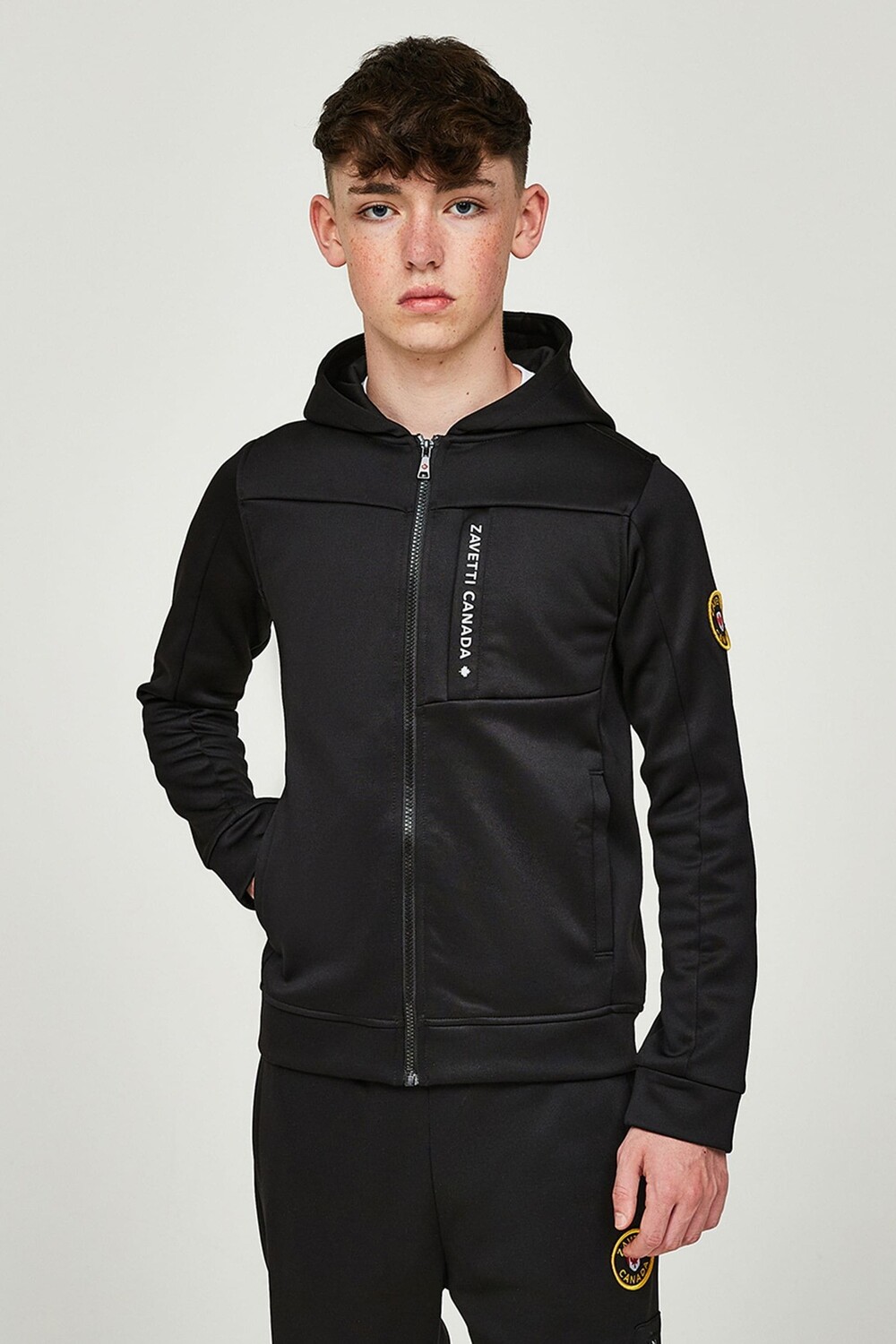 Juniors firronino zip through толстовка с капюшоном Zavetti Canada, черный
Juniors firronino zip through толстовка с капюшоном Zavetti Canada, черный