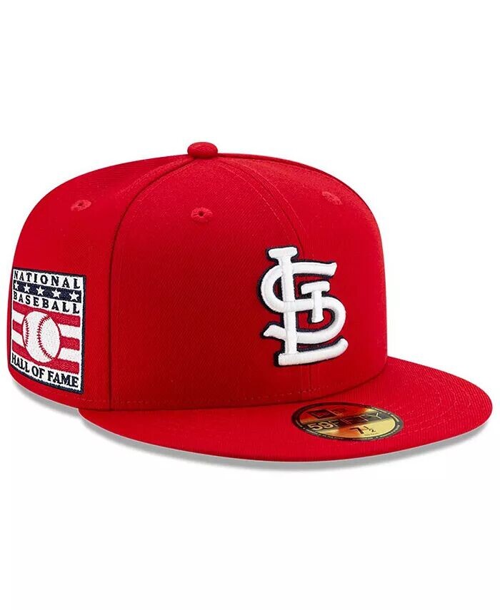 Мужская красная приталенная шляпа St. Louis Cardinals National Baseball Fame 59FIFTY New Era, красный
Мужская красная приталенная шляпа St. Louis Cardinals National Baseball Fame 59FIFTY New Era, красный
