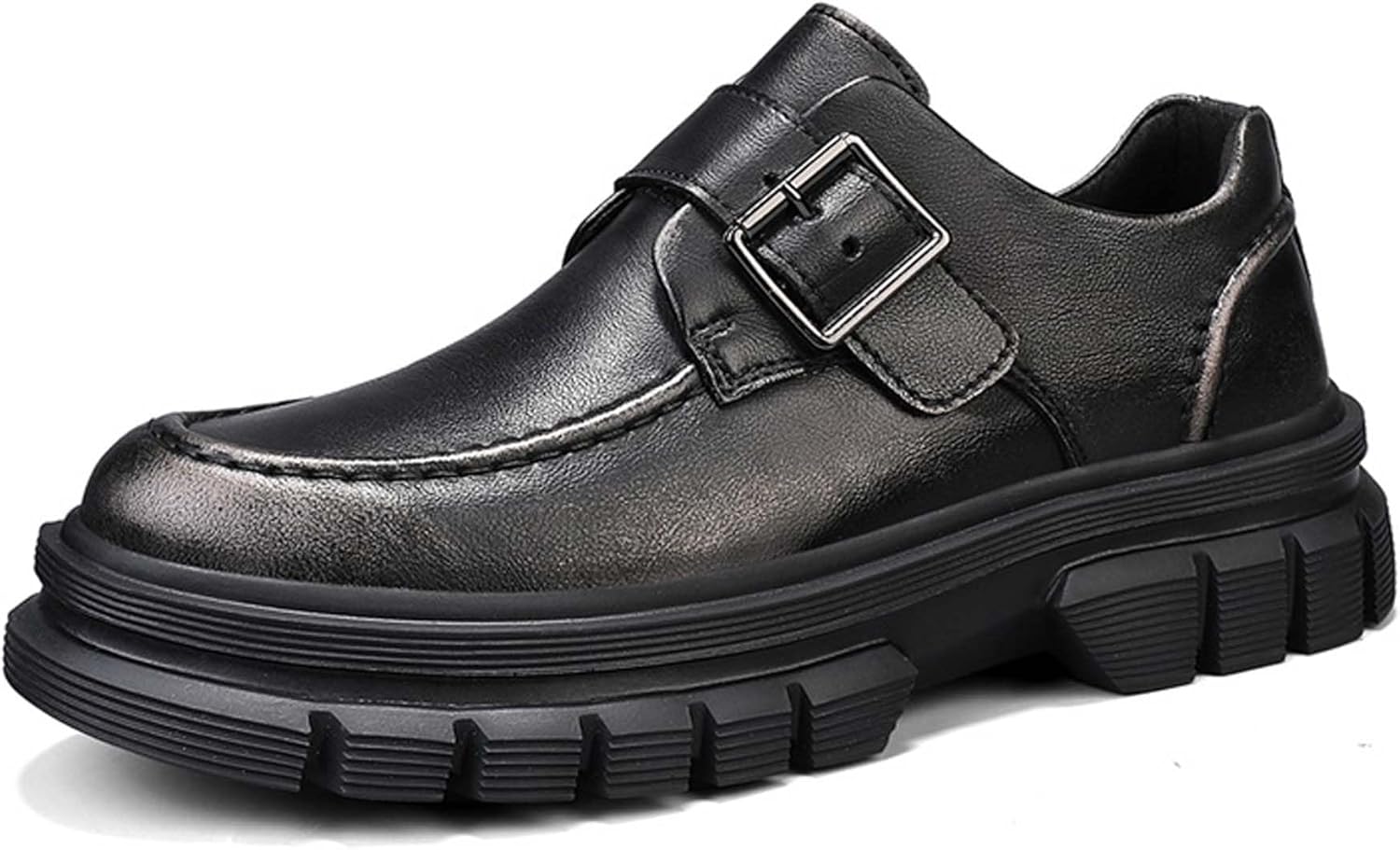 Мужские ретро-лоферы с пряжкой, противоскользящей толстой подошвой, деловые формальные туфли, модная городская рабочая форма, свадебная кожаная обувь, черные, коричневые Generic
Мужские ретро-лоферы с пряжкой, противоскользящей толстой подошвой, деловые формальные туфли, модная городская рабочая форма, свадебная кожаная обувь, черные, коричневые Generic