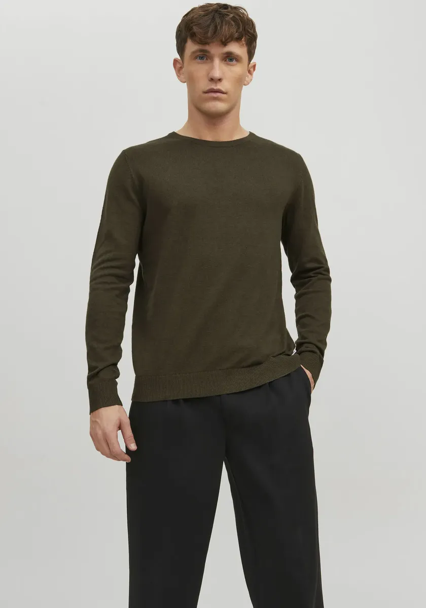 Свитер с круглым вырезом Jack & Jones "EMIL KNIT", зеленый
Свитер с круглым вырезом Jack & Jones "EMIL KNIT", зеленый