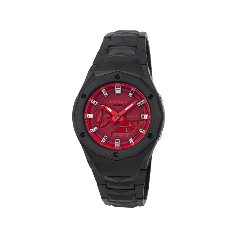 Casio Часы Retrofit Series с электронным механизмом, металлическим ремешком, унисекс, красный циферблат
Casio Часы Retrofit Series с электронным механизмом, металлическим ремешком, унисекс, красный циферблат