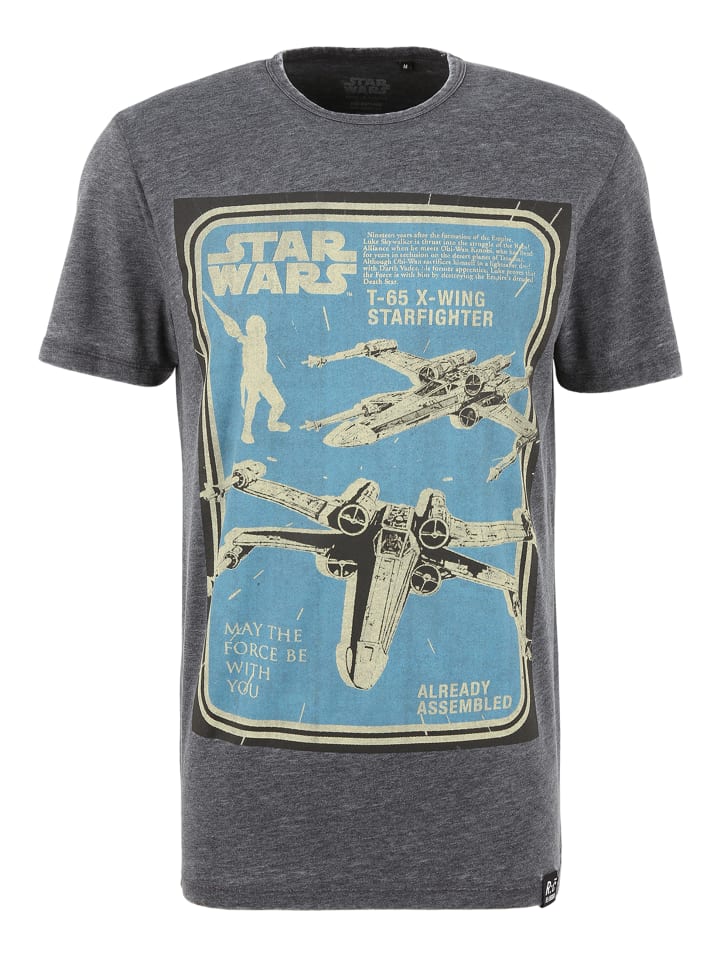 Футболка Re:Covered T-Shirt Star Wars X-Wing Assembled, темно-серый
Футболка Re:Covered T-Shirt Star Wars X-Wing Assembled, темно-серый