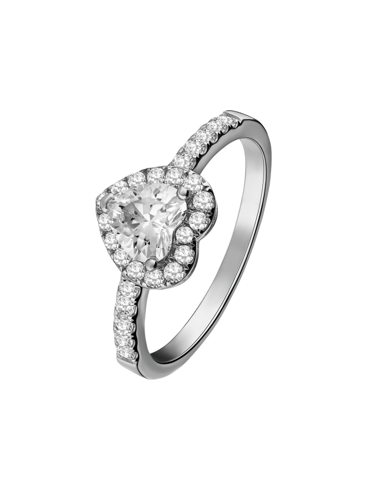 Lucardi Кольцо в форме сердца из серебра 925 пробы
Lucardi Кольцо в форме сердца из серебра 925 пробы