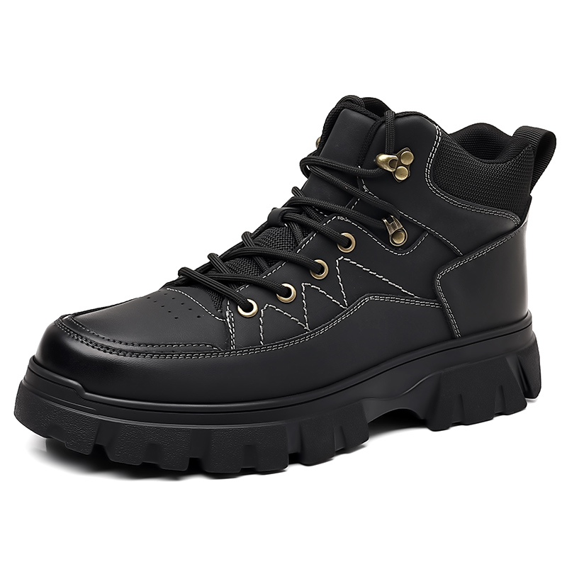 LUOMAIKE Черные короткие ботинки мартин, цвет Black
LUOMAIKE Черные короткие ботинки мартин, цвет Black