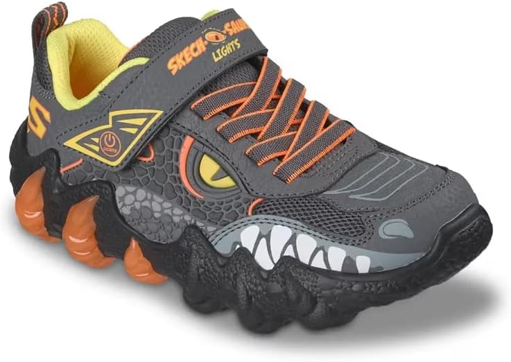 Кроссовки для мальчиков Skechers Skech-o-Saurus Lights 2.0, желтый/оранжевый/угольный
Кроссовки для мальчиков Skechers Skech-o-Saurus Lights 2.0, желтый/оранжевый/угольный