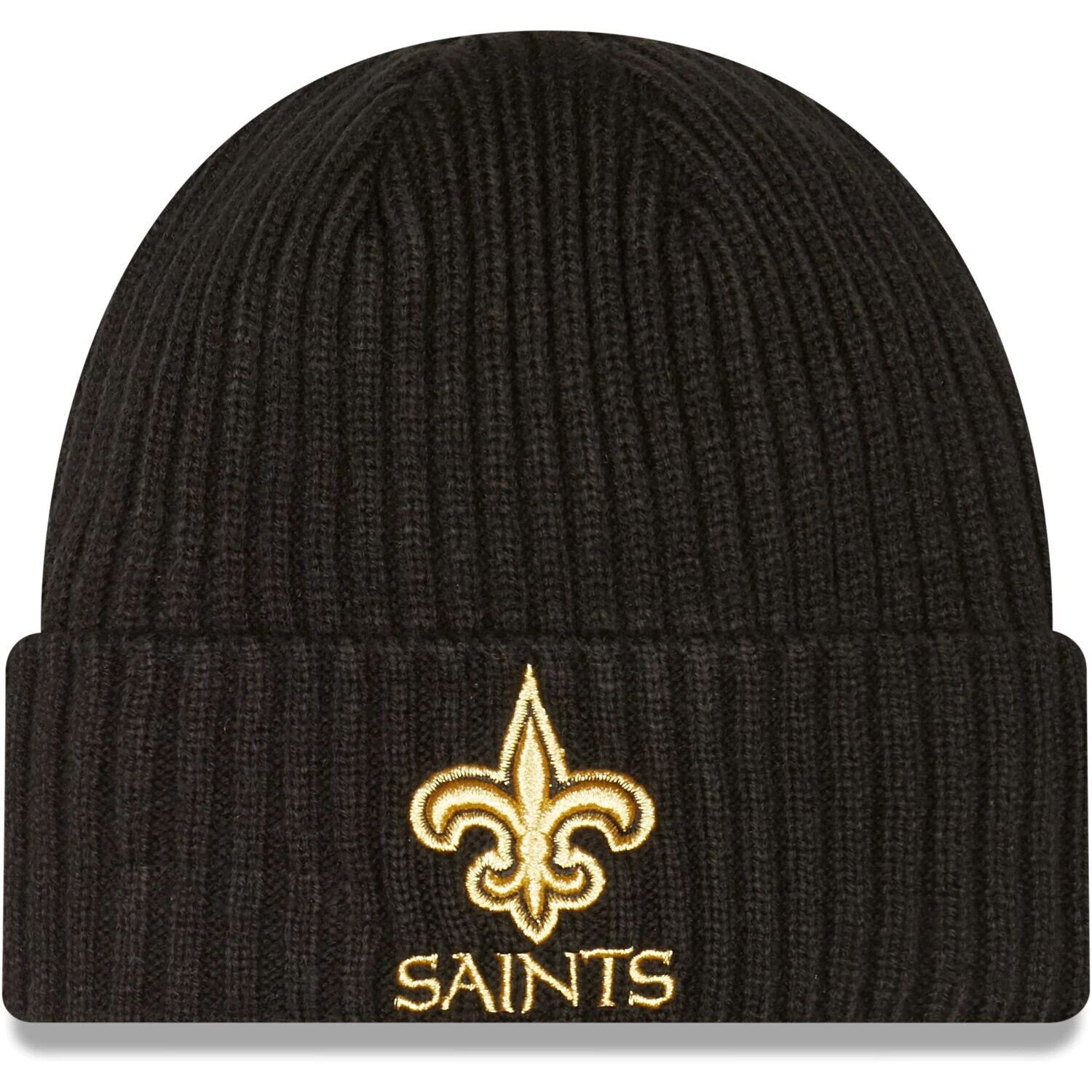 Мужская классическая вязаная шапка New Era New Orleans Saints с логотипом Core, черная, с манжетами
Мужская классическая вязаная шапка New Era New Orleans Saints с логотипом Core, черная, с манжетами