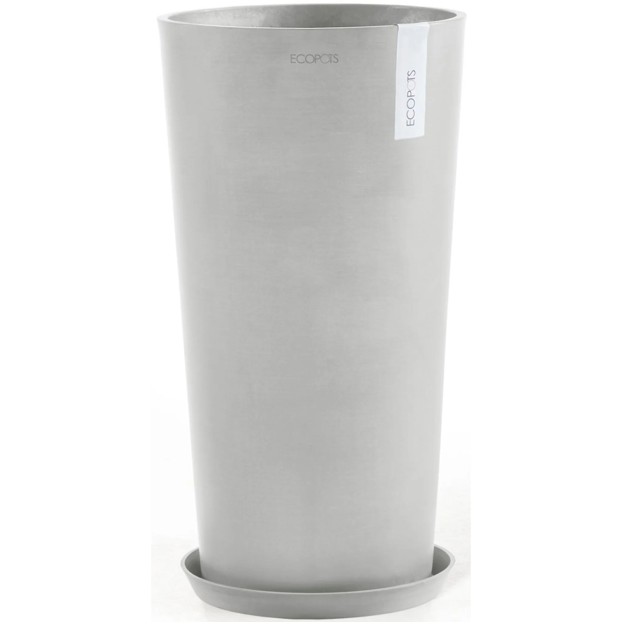 Цветочный горшок ECOPOTS "Амстердам экстра высокий 90 белый серый", для внутреннего и наружного применения: морозоустойчивый, ударопрочный и светостойкий
Цветочный горшок ECOPOTS "Амстердам экстра высокий 90 белый серый", для внутреннего и наружного применения: морозоустойчивый, ударопрочный и светостойкий