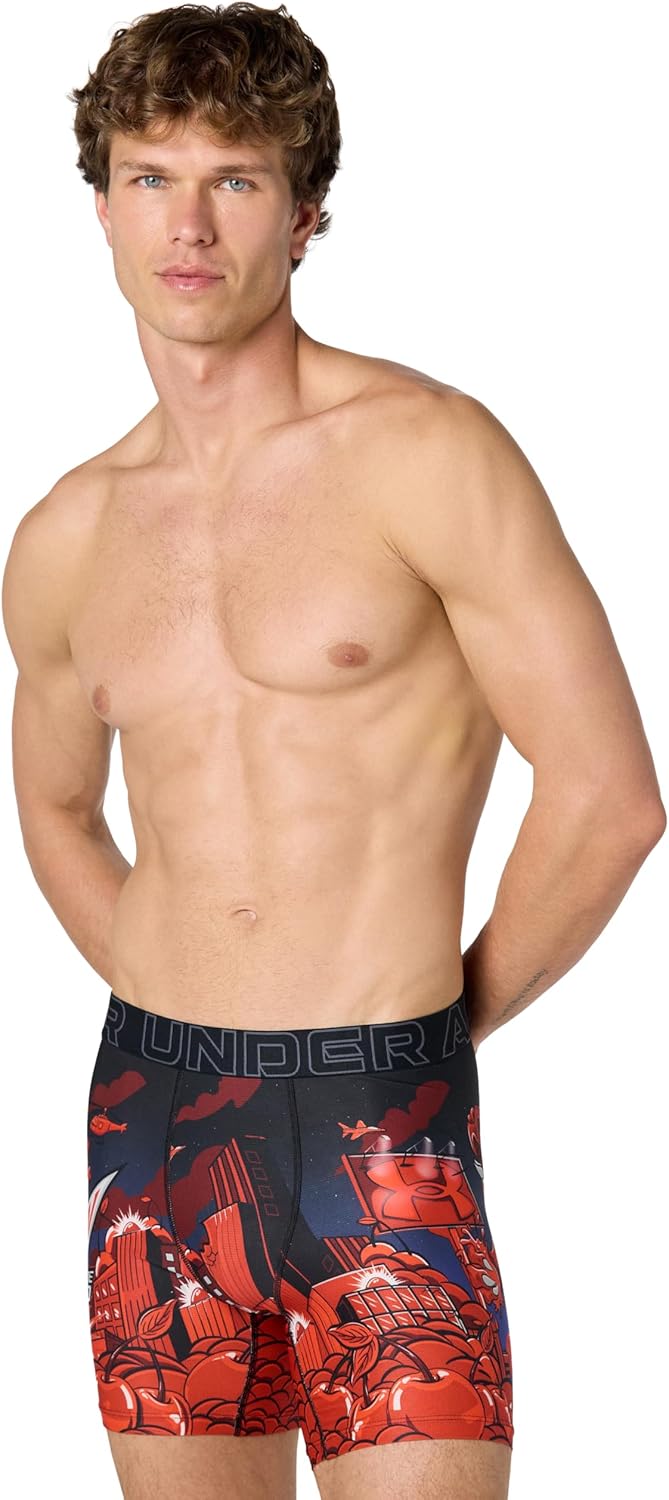 Under Armour мужские боксеры Performance Tech Mesh Print Singles, 6", Lava Red
Under Armour мужские боксеры Performance Tech Mesh Print Singles, 6", Lava Red