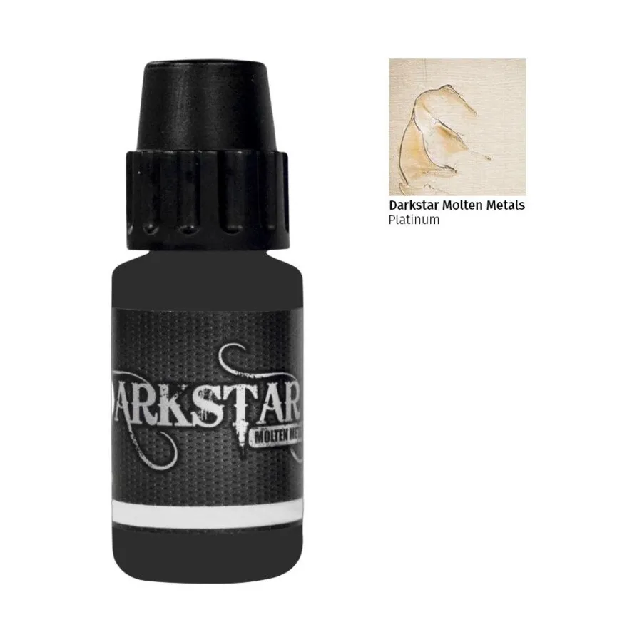 Расплавленные металлы – платина, Darkstar Paints
Расплавленные металлы – платина, Darkstar Paints