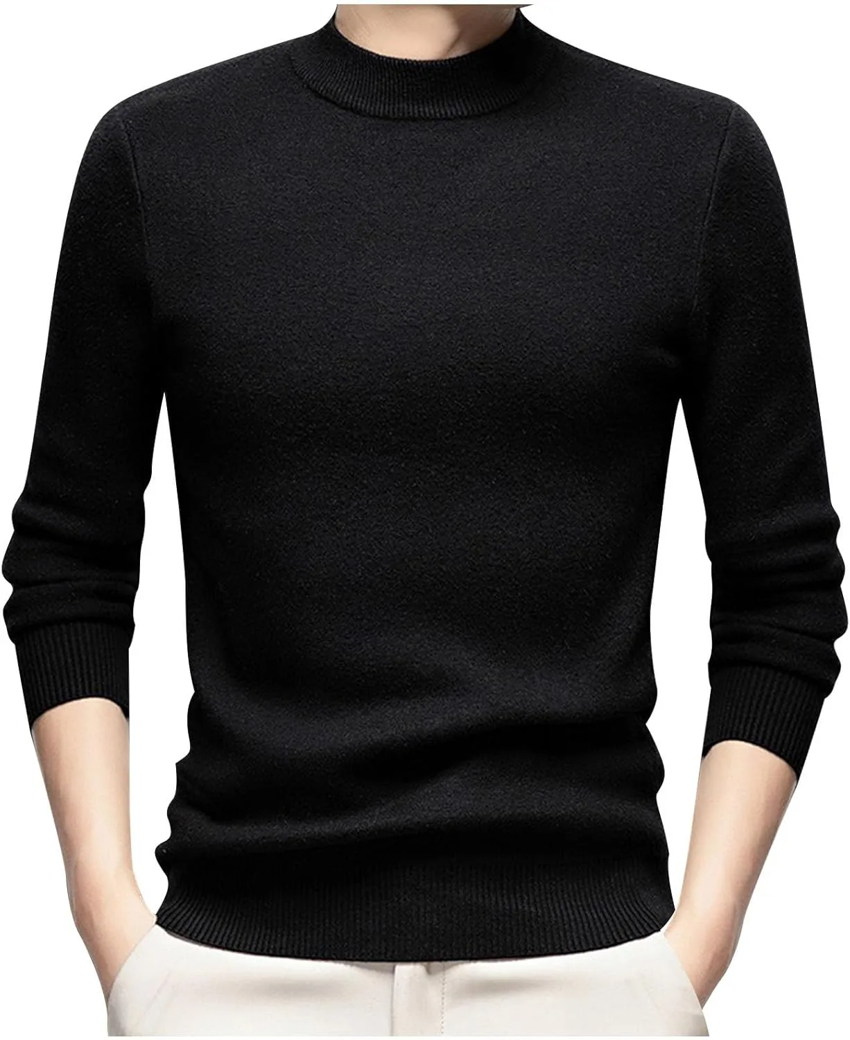 Мужской вязаный водолазка slim fit с длинным рукавом
Мужской вязаный водолазка slim fit с длинным рукавом