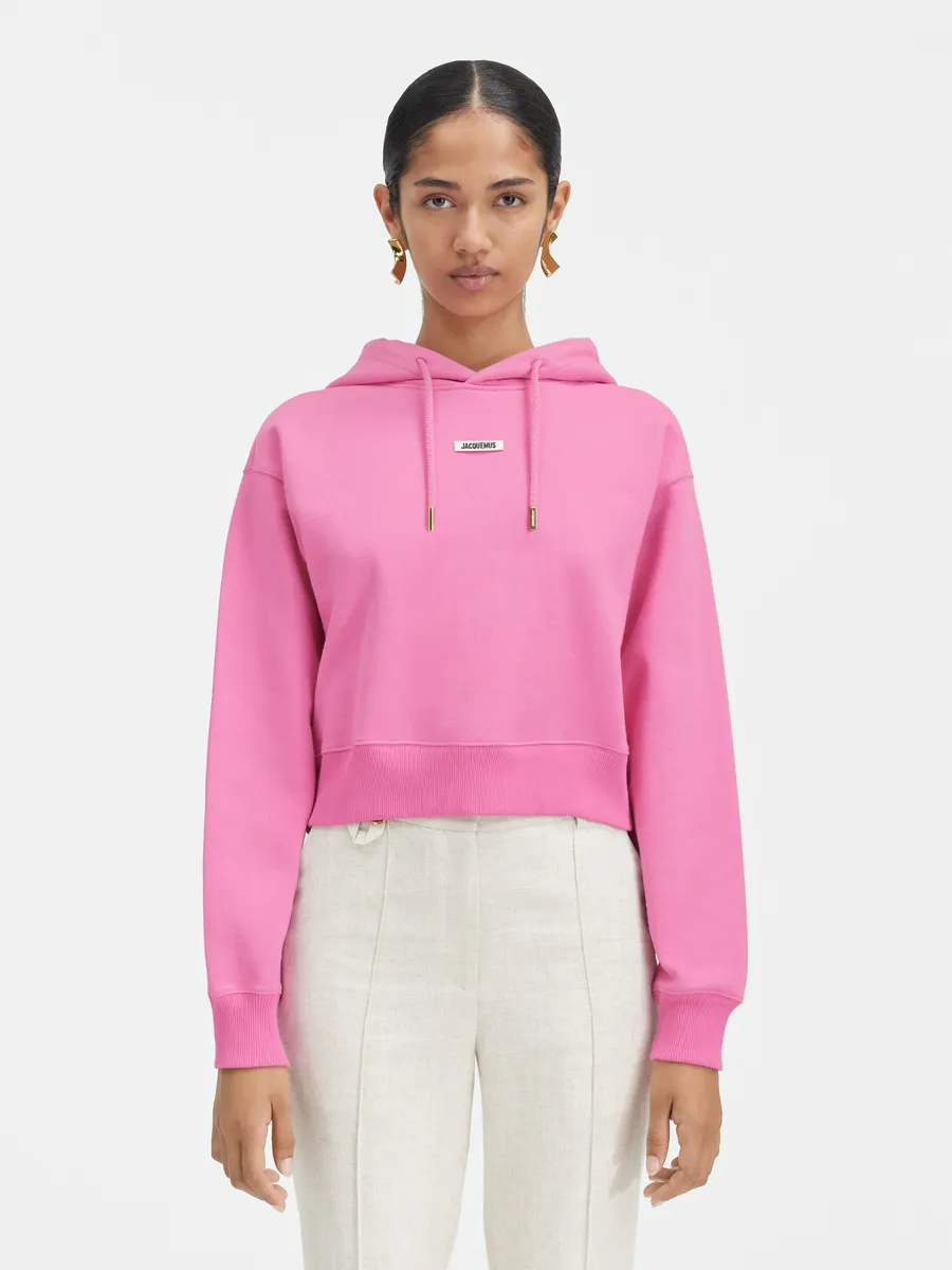 Толстовка с логотипом Grgrain Le Gr Grain Jacquemus, розовый
Толстовка с логотипом Grgrain Le Gr Grain Jacquemus, розовый