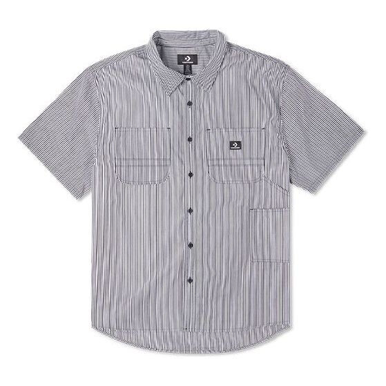 Рубашка striped woven carpenter button down 'grey' Converse, серый
Рубашка striped woven carpenter button down 'grey' Converse, серый