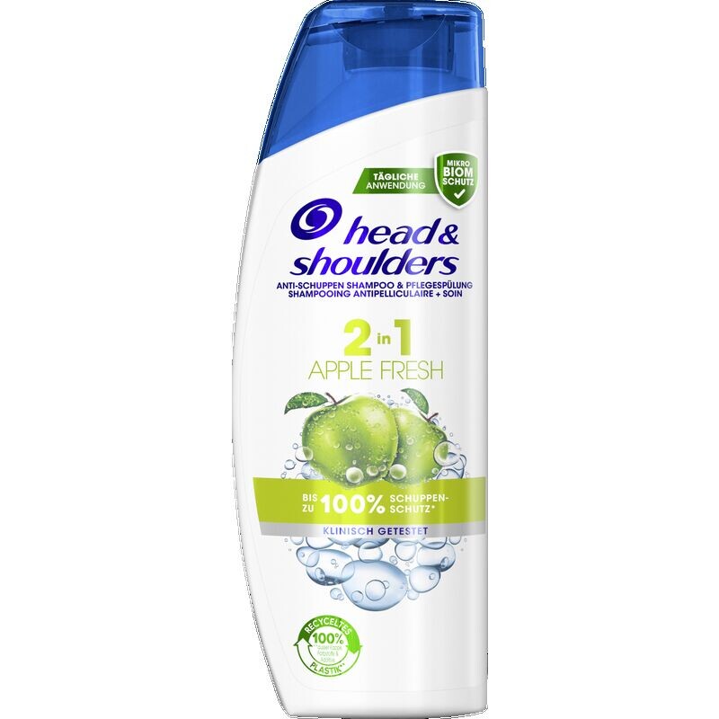 Шампунь и кондиционер против перхоти 2в1 Apple Fresh head & shoulders, 250 ml
Шампунь и кондиционер против перхоти 2в1 Apple Fresh head & shoulders, 250 ml