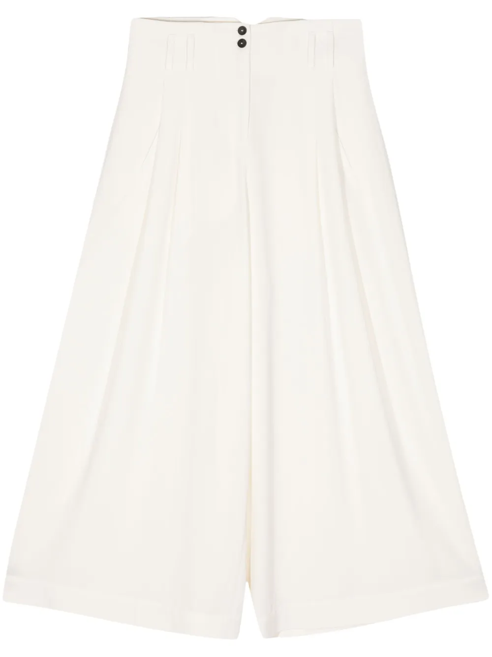 Шерстяные брюки с завышенной талией Isabel Benenato, белый
Шерстяные брюки с завышенной талией Isabel Benenato, белый