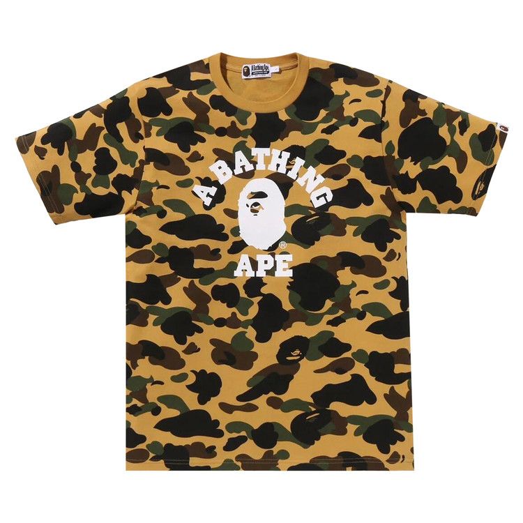 Футболка BAPE 1st Camo College Tee 'Yellow'
Футболка BAPE 1st Camo College Tee 'Yellow'