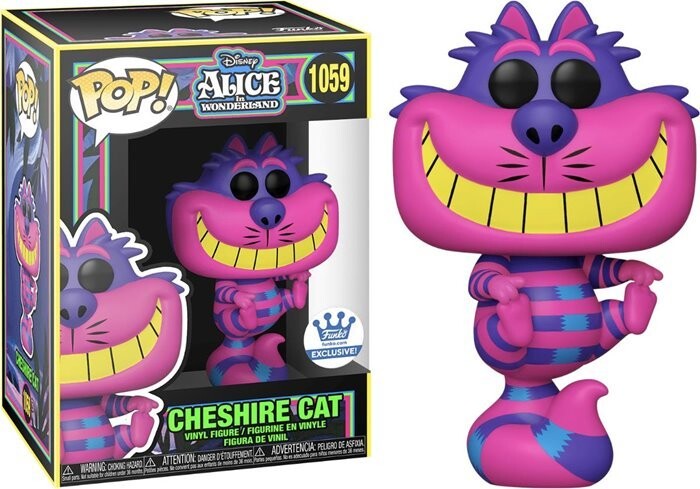 Funko POP Disney Алиса в стране чудес 1059 Чеширский кот Blacklight Special Edition Funko POP! 
Funko POP Disney Алиса в стране чудес 1059 Чеширский кот Blacklight Special Edition Funko POP!