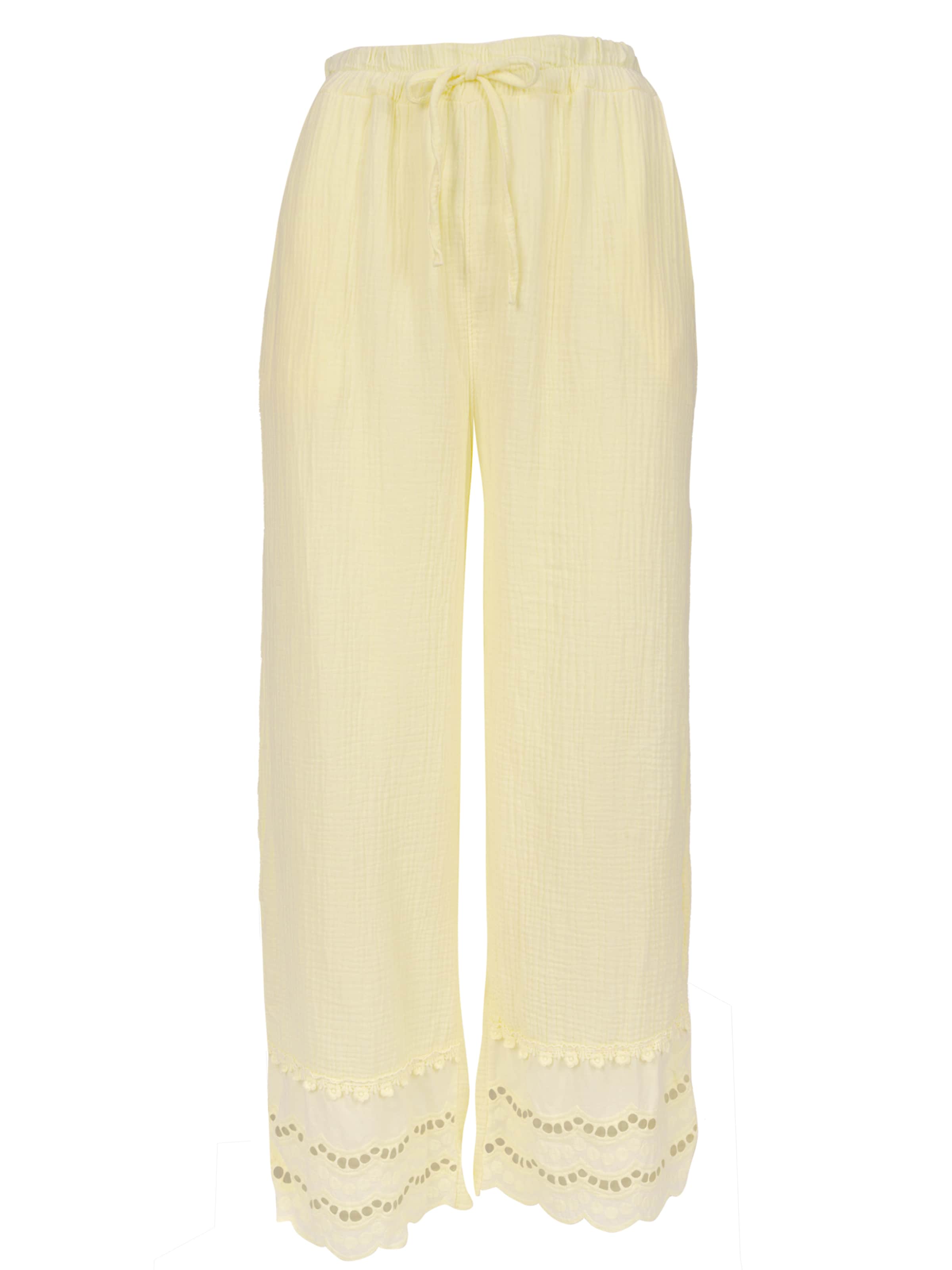 Seasons of April Широкие брюки 'Ines' в пастельно-желтом цвете
Seasons of April Широкие брюки 'Ines' в пастельно-желтом цвете