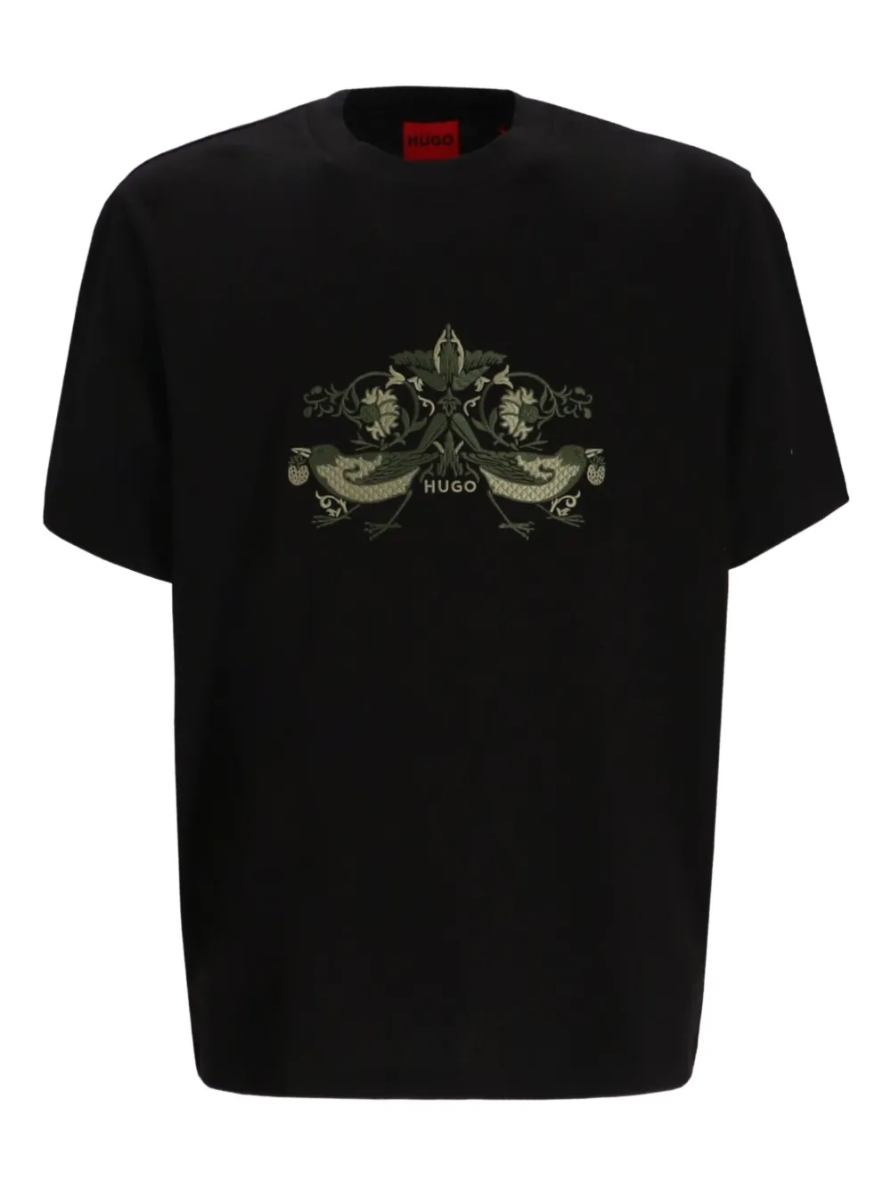 Футболка с вышитым логотипом Hugo, черный
Футболка с вышитым логотипом Hugo, черный