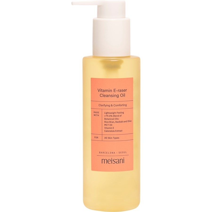 Средство для снятия макияжа vitamin e-raser cleansing oil Meisani, объем 150 мл
Средство для снятия макияжа vitamin e-raser cleansing oil Meisani, объем 150 мл