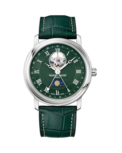 Автоматические часы Classics Heart Beat Moonphase, 40 мм Frederique Constant, цвет Green
Автоматические часы Classics Heart Beat Moonphase, 40 мм Frederique Constant, цвет Green