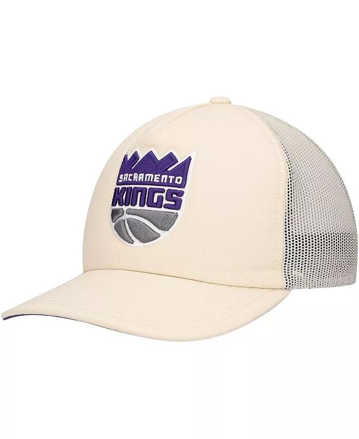 Мужская кремовая регулируемая кепка Sacramento Kings Trucker Mitchell & Ness, слоновая кость/кремовый
Мужская кремовая регулируемая кепка Sacramento Kings Trucker Mitchell & Ness, слоновая кость/кремовый