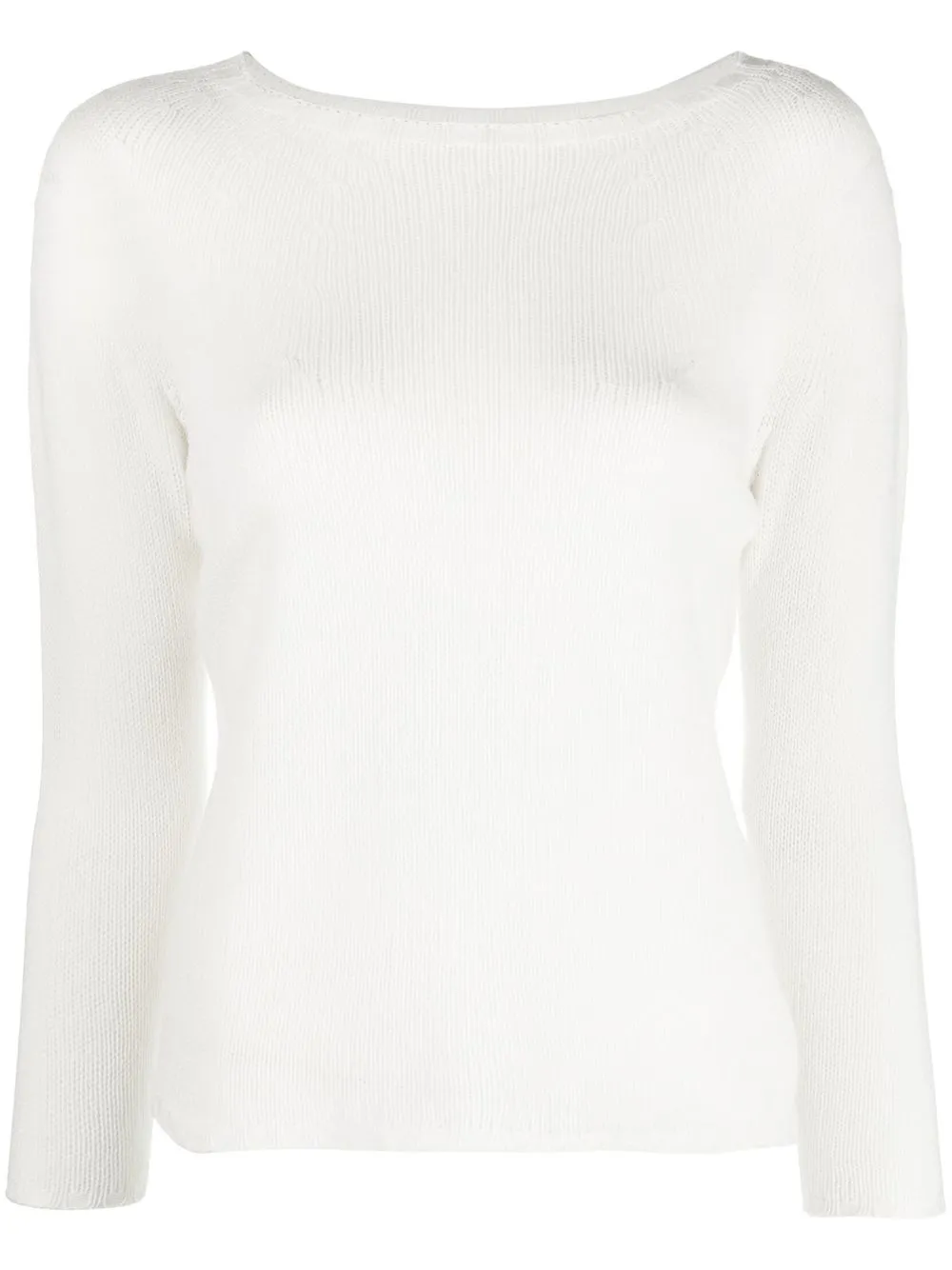 Кашемировый джемпер в рубчик Fabiana Filippi, белый
Кашемировый джемпер в рубчик Fabiana Filippi, белый