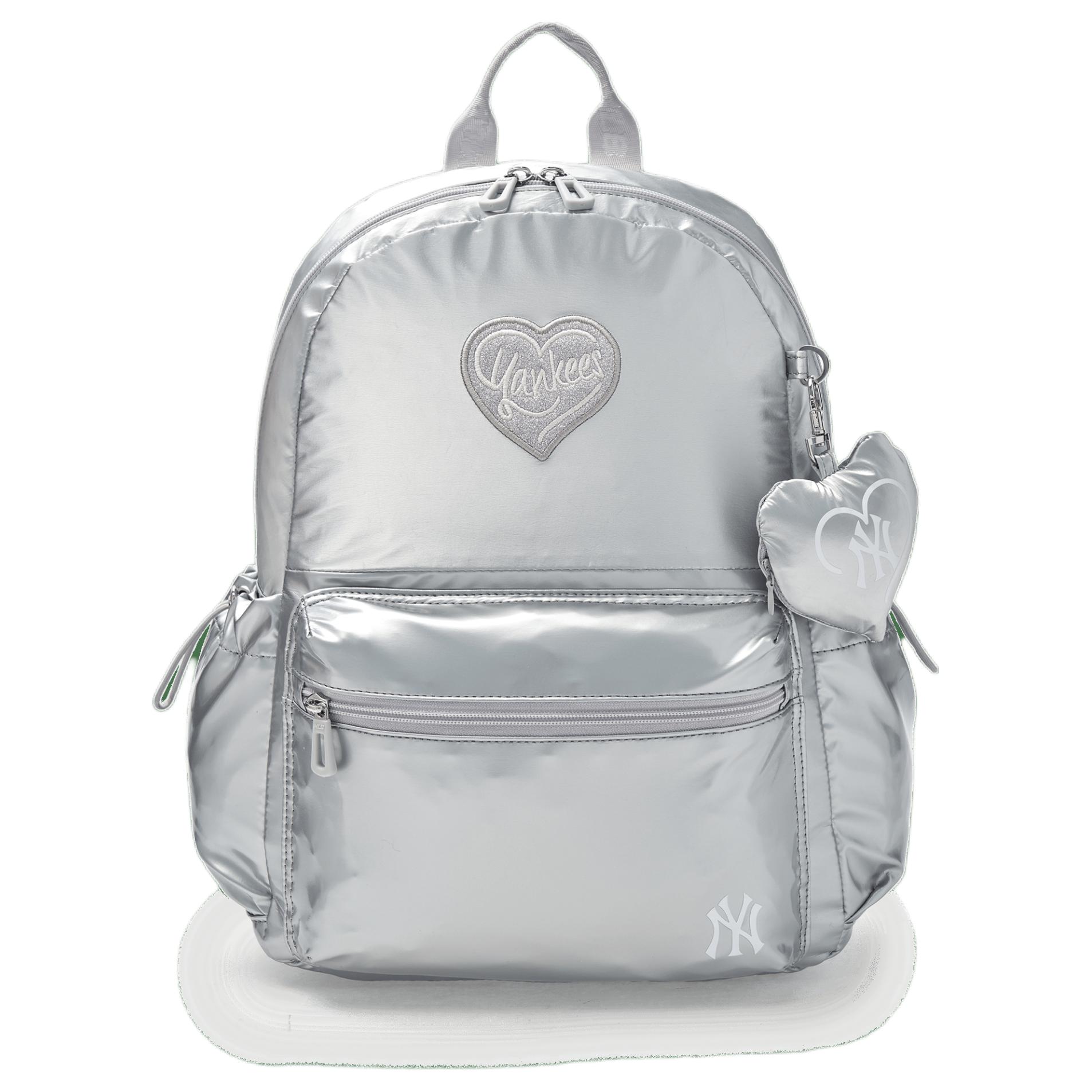 MLB Женский нейлоновый рюкзак серебристый, Silver
MLB Женский нейлоновый рюкзак серебристый, Silver