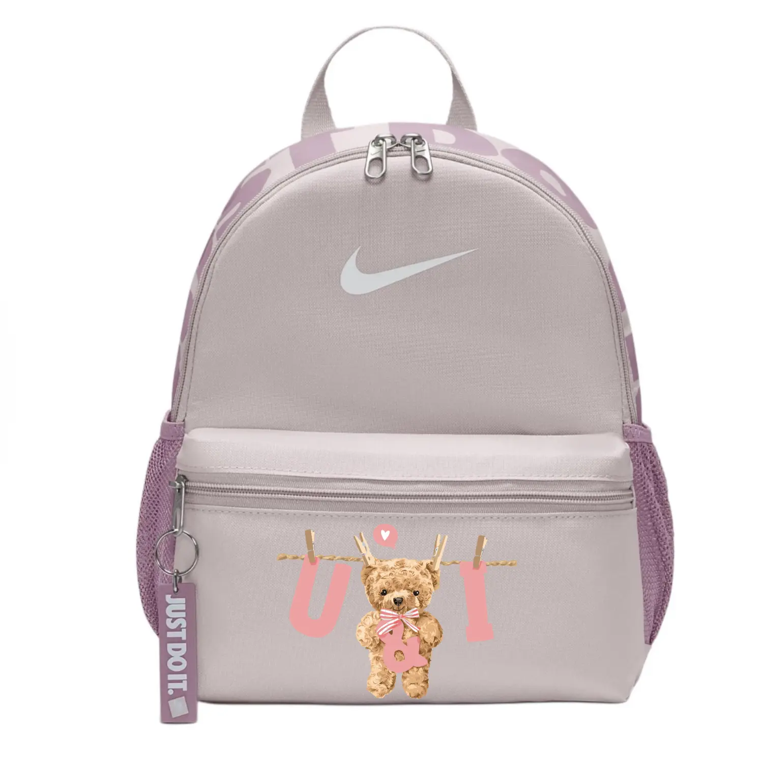 Nike Тканевый рюкзак женский серый фиолетовый красный, UI Bear
Nike Тканевый рюкзак женский серый фиолетовый красный, UI Bear