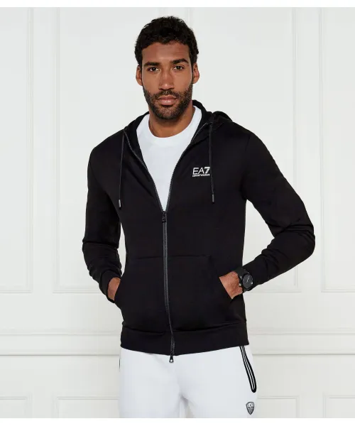 Толстовка Regular fit Ea7, черный 
Толстовка Regular fit Ea7, черный