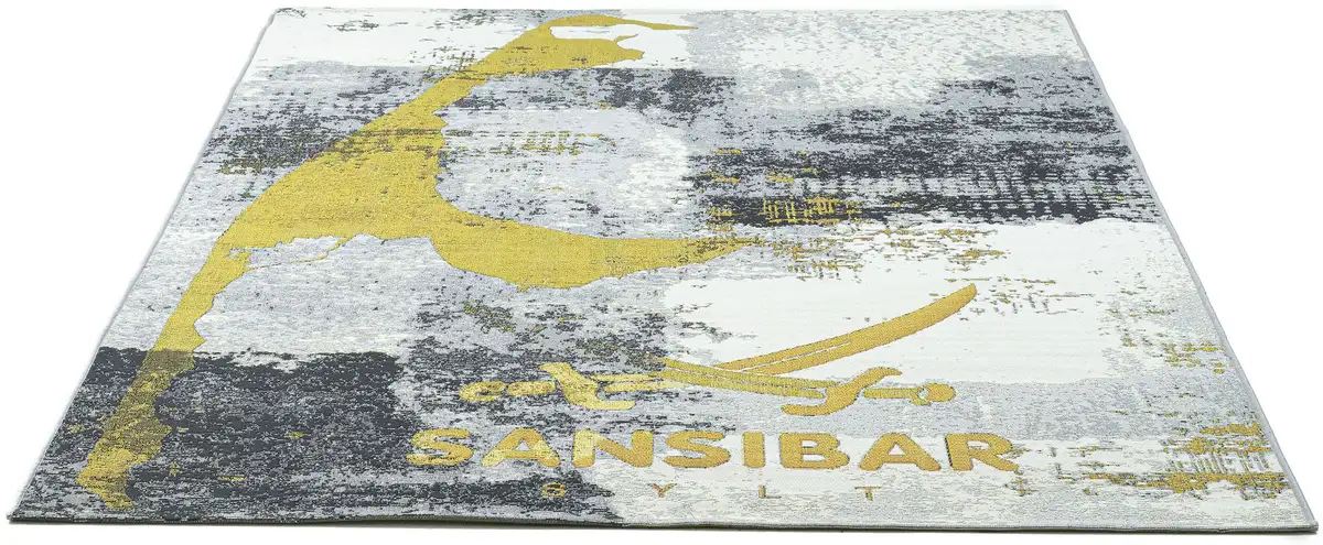 Ковер Sansibar "Rantum Beach SA-028", прямоугольный, плоского переплетения, современный дизайн, мотив Sylt, подходит для использования внутри и снаружи помещений 130х190 см, серый
Ковер Sansibar "Rantum Beach SA-028", прямоугольный, плоского переплетения, современный дизайн, мотив Sylt, подходит для использования внутри и снаружи помещений 130х190 см, серый
