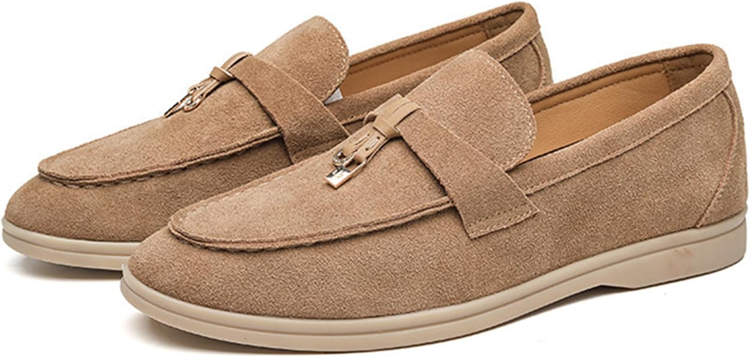 Мужские роскошные замшевые лоферы Zeberfi с декором-подвеской, британские ретро повседневные слипоны, туфли для смокинга на выпускной и свадьбу, коричневый
Мужские роскошные замшевые лоферы Zeberfi с декором-подвеской, британские ретро повседневные слипоны, туфли для смокинга на выпускной и свадьбу, коричневый