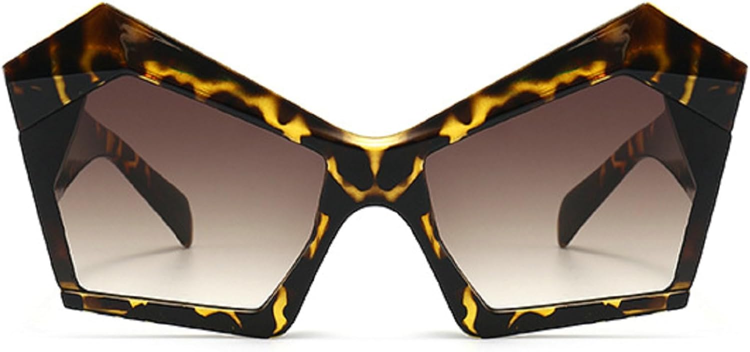 Большие солнцезащитные очки неправильной формы «кошачий глаз» для женщин, ретро-градиентные очки с защитой от УФ-излучения UV400, большие мужские солнцезащитные очки цвета шампанского mincl, Leopard
Большие солнцезащитные очки неправильной формы «кошачий глаз» для женщин, ретро-градиентные очки с защитой от УФ-излучения UV400, большие мужские солнцезащитные очки цвета шампанского mincl, Leopard