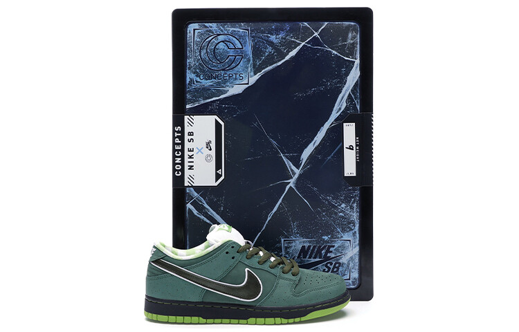 Кроссовки Nike SB Dunk Low Concepts Green Lobster Special Box
Кроссовки Nike SB Dunk Low Concepts Green Lobster Special Box