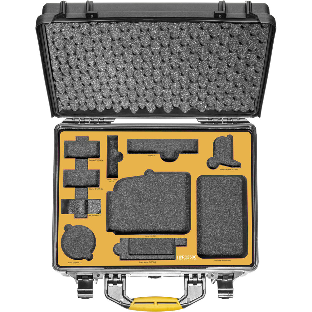 Защитный жесткий чехол HPRC с пенопластовой вставкой для Canon EOS C80
Защитный жесткий чехол HPRC с пенопластовой вставкой для Canon EOS C80