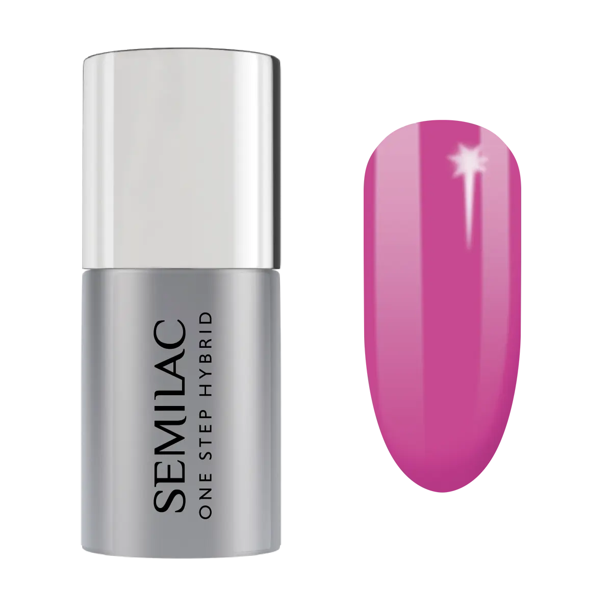 Гибридный лак для ногтей s685 Semilac One Step, 5 мл
Гибридный лак для ногтей s685 Semilac One Step, 5 мл